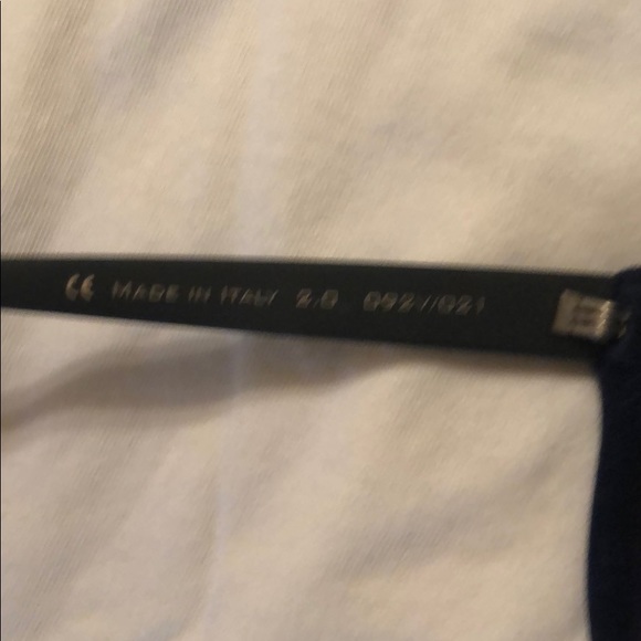 Italia Independent Sunglasses Navy Blue Velvet - Picture 4 of 4